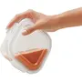Borosil - Basics Glass Round Microwave Safe Office Lunch Box  Tiffin (Transparent 400 ml Set of 3), 4 image