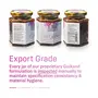 Keynote Gulkand / Export Grade / Sun Cooked / Damask Rose Misri Cardamom & Praval / Glass Jar of 300 Grams, 4 image