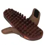 Wooden Relaxing Acupressure Massager Slippers/Chappals For Good Health, 4 image