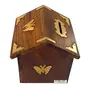 Sheesham Wood Handmade Money Bank Handcrafted Coin Bank | Piggy Bank for Kids Collect Money, 2 image