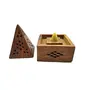 Wooden Pyramid Shape Dhoop Batti Stand/Incense Stick Holder/aggarbatti Stand, 3 image