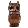 Wooden Owl Eyeglass Spectacle Holder Handmade Stand for Office Desk Home Dacor Gifts, 2 image