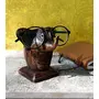Wooden Elephant Shape Eyeglass Spectacle Holder Hand Carved Display Stand Home Decorative, 2 image