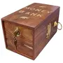 Wooden Money Coin Saving Box - Piggy Bank for Kids - Gifts for Children Boys Girls & Adult, 4 image