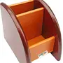 Wooden Pen Holder Stand for Office Table Accessories, 2 image