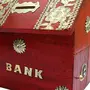Wooden Money Bank - Coin Saving Box - Piggy Bank - Gifts for Kids Girls Boys & Adults, 3 image