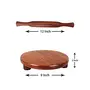 Wooden Rolling Pin & Board (Chakla Belan), 2 image