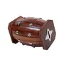 Handmade Wooden Piggy Bank/Money Box/Saving Box Barrel Shaped for Kids and Adults, 2 image
