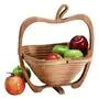 Wooden Fruit & Vegetable Basket Pack of 1, 2 image