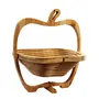 Wooden Fruit & Vegetable Basket Pack of 1, 3 image