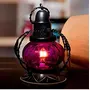 Hand Carved Decorative Table/Hanging Lantern/LAMP (Maroon)