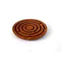 4"inch Wooden Puzzle Ball-in-a-Maze Games Puzzle Pedagogical Board Brain Teaser Games Fun Game for Kids, 2 image