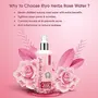 Riyo Herbs Steam Distilled Rose Water Spray for Face - Face Toner Skin Toner Makeup Remover - For All Skin Types Women & Men - 200ml, 3 image