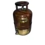 Wooden Money Bank Cylinder Shape (Brown Height - 6 inch Base Size - 3 inch)