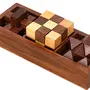 3-in-One Wooden Puzzle Games Set - 3D Puzzles, 2 image