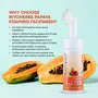 Riyo Herbs Papaya Foaming Face Wash With Attached Silicone Cleanser Brush For Deep Cleansing Dark Spots & Pigmentation 150ml, 4 image