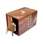 Wooden Money Bank - Large Piggy Bank - Dolphin Home Decor Coin Box for Kids & Adult Gifts, 4 image