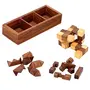 Wooden Puzzle Games Set - 3D Puzzles, 3 image