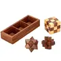 Wooden Puzzle Games Set - 3D Puzzles, 2 image