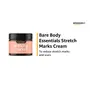 Bare Body Essentials Stretch Marks Cream Dermatologist Approved Reduce and Prevent Stretch Marks Reduces Scars Spots and Skin Discolouration Tone and Tighten your Skin Lighten and Brighten with Deep Moisturization Safe in Pregnancy 50gm, 2 image