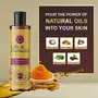 Life & Pursuits Turmeric Body Oil (200 ml) Ayurveda Moisturizing Massage Oil for Skin & Face Made with Organic Coconut Oil Argan Oil Almond Oil Castor Oil & Rose Oil, 5 image