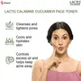 Lacto Calamine Cucumber Face Toner with Green Tea & Niacinamide for cool and hydrated skin. Tightens pores & evens skin tone. Suitable for Oily and Acne prone skin. No Parabens No Sulphate No Alcohol - 120 ml x Pack of 1, 3 image