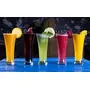 Brightlight Traders Pilsner Juice | Beer| Mocktail | Milkshake Glasses Set of 6 - 350ml