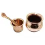RoyaltyRoute Copper Puja Thali Set for Hindu Rituals Set Hindu Prayer Religious Gifts, 2 image