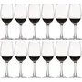 Exelcius - Red or White Wine Glass 2 Pcs. Set 360 mlTransparent Glass, 6 image