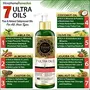 Morpheme Remedies  7 Ultra Hair Oil - (Almond Castor Jojoba Coconut Olive Walnut Amla Oils) 120 ml, 5 image