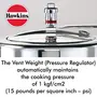 Hawkins Vent Weight or Whistle for Stainless Steel and Stainless Steel Contura Bigboy and Miss Mary Pressure Cooker, 5 image