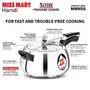 Hawkins Miss Mary Handi Pressure Cooker 5 Litre Silver (MMH50), 6 image