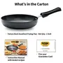 Hawkins Futura Hard Anodised Frying Pan (Rounded Sides) Capacity 1.4 Litre Diameter 22 cm Thickness 4.06 mm Black (AF22R), 7 image