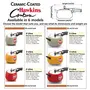 Hawkins Contura 3 Litre Aluminium Pressure Cooker Ceramic Coated Handi Cooker Mustard Yellow (CMY30), 7 image