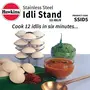 Hawkins Stainless Steel Idli Stand - 12 Idlis (For 5 Litre and bigger Pressure Cooker) Silver (SSID5), 3 image