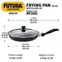 Hawkins Futura Nonstick Frying Pan with Glass Lid Capacity 1.5 L Diameter 26 cm Thickness 3.25 mm Black, 4 image