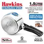 Hawkins 1.5 Litre Pressure Cooker Stainless Steel Cooker Induction Cooker Small Cooker Silver (HSS15) - Inner Lid, 3 image
