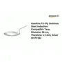 Hawkins Tri-Ply Stainless Steel Induction Compatible Tava Diameter 26 cm Thickness 3.5 mm Silver (SSTV26), 2 image