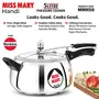 Hawkins Miss Mary Handi Pressure Cooker 5 Litre Silver (MMH50), 4 image