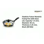 Hawkins Futura Nonstick Frying Pan with Glass Lid Capacity 1.5 L Diameter 26 cm Thickness 3.25 mm Black, 2 image