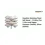 Hawkins Stainless Steel Idli Stand - 12 Idlis (For 5 Litre and bigger Pressure Cooker) Silver (SSID5), 2 image