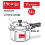 Prestige Popular Svachh Aluminium Pressure Cooker 1.5 Litre - Silver Medium (10162), 2 image
