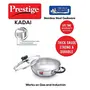 Prestige Tri Ply Splendor Stainless Steel Kadai with Lid (Silver 260mm 3.25 L), 3 image