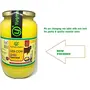 Yugmantra Organic Foods 100 % Pure Natural A2 Milk Sahiwal Cow's Grass-Fed Desi Ghee Prepared Curd by Traditional Vedic Bilona Padati - in Glass Bottle (500 Ml + 55 GMS Free Honey), 3 image