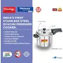 Prestige Svachh Deluxe Alpha 5.5 Litre Stainless Steel Pressure Cooker, 4 image