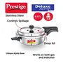 Prestige Svachh 20256 4 L Senior Pressure Pan with Deep Lid for Spillage Control Outer Lid Stainless Steel Silver, 3 image