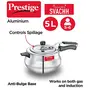 Prestige Nakshatra Plus Svachh Aluminium 5 litre Inner Lid Pressure Handi Silver, 3 image