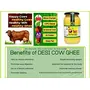 Yugmantra Organic Foods 100 % Pure Natural A2 Sahiwal Cow Milk Handmade Desi Ghee | From Bilona Curd Method | Grassfed Golden Grainy Natural Vedic & Fresh | Immunity Booster | Glass Jar 500 Ml, 6 image