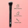 SUGAR Cosmetics - Blend Trend - 001 Blush Brush (Brush For Easy Application of Blush) - Soft Synthetic Bristles and Wooden Handle, 4 image
