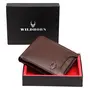 WILDHORN Brown Leather Wallet for Men, 2 image